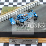 "The Flying Scot" - Limited Edition Signed Diorama - Sir Jackie Stewart - Tyrrell 006, Monaco 1973