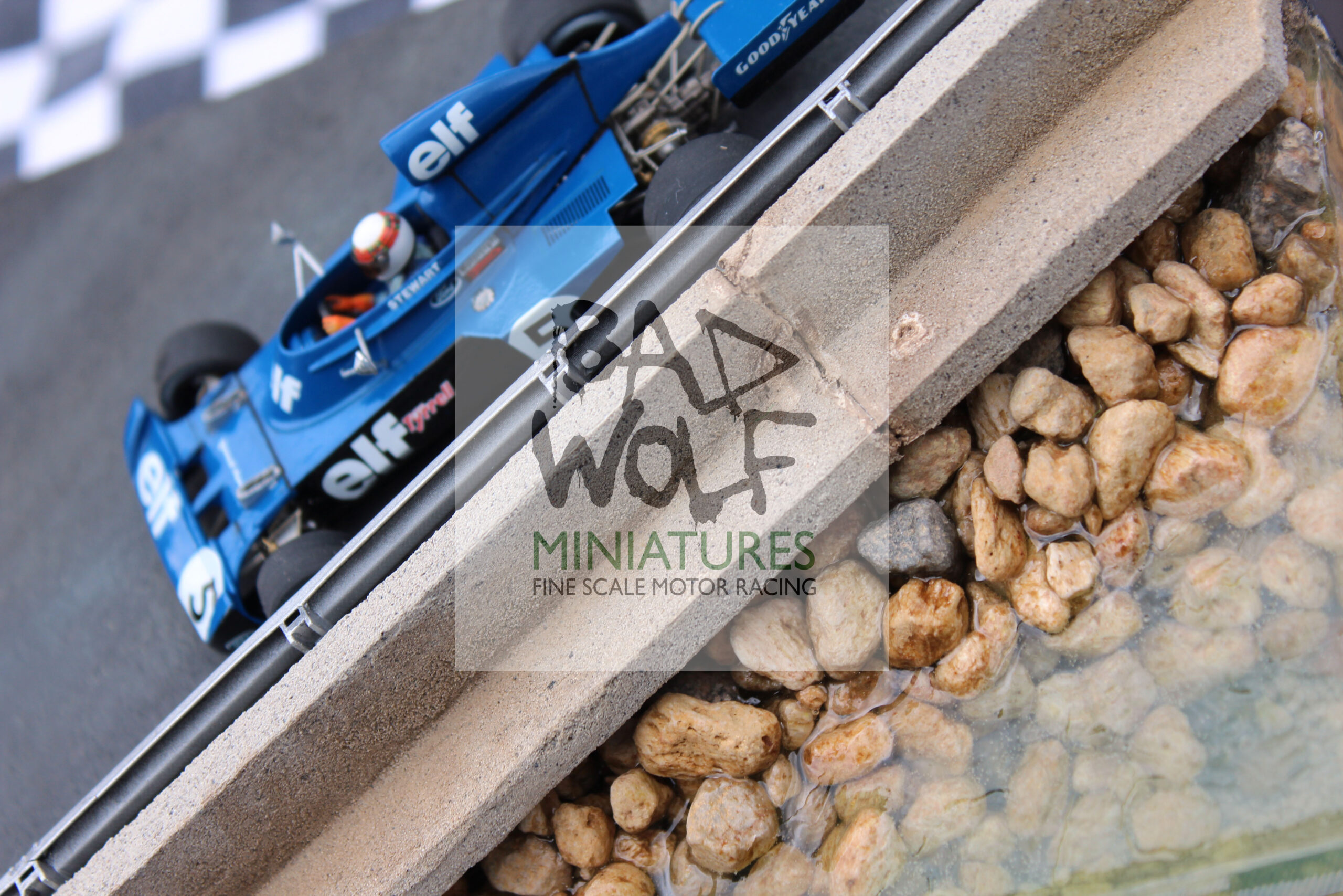 "The Flying Scot" - Limited Edition Signed Diorama - Sir Jackie Stewart - Tyrrell 006, Monaco 1973 - Image 11